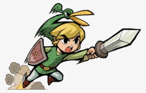Link Stabbing - Legend Of Zelda Minish Cap #1755470
