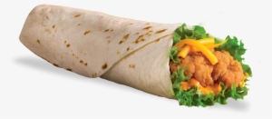Tortilla Clipart Wrap - Crispy Chicken Wrap Dq #1755710