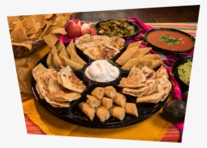 Includes Quesadilla Slices And Flautas Great For Any - Pu Pu Platter #1755902
