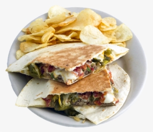 Bacon Cheeseburger Quesadilla - Fast Food #1755949