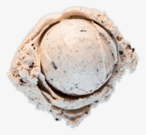 Mint Chocolate Chunk - Ice Cream From Top Png #1755970