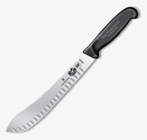 Victorinox 47638 Granton Edge Image - Swiss Army 8-in Fibrox Curved Breaking Knife #1755998