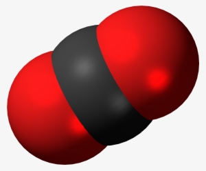 Carbon Dioxide Space Filling Model #1756501