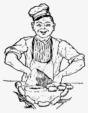 Butcher Paper Meat Market Butcher Knife Line Art - Butcher Black And White #1756520