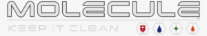Molecule - Molecule Keep It Clean Logo #1756812