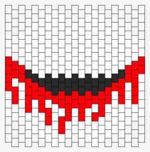 Jeff The Killer Half Mask Bead Pattern - Pattern #1757718