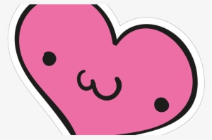 Cute Heart Vinyl Custom Sticker At Great Prices Chimpstickers - Sticker #1758163