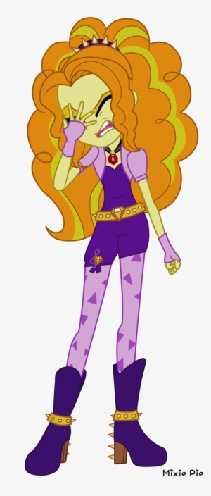 Face Palm By Mixiepie On Deviantart - Adagio Dazzle Belly Button #1758527