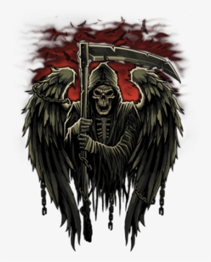 Grim Reaper Death Dealer Dead Scary Scythe Skull Free #1758762