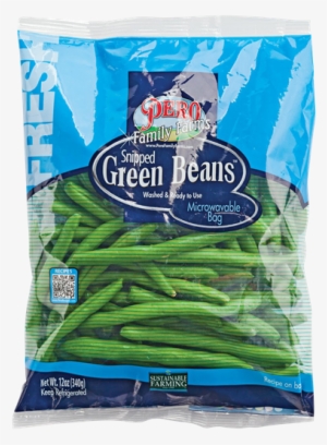 Pero Family Farms Snipped Green Beans - Pero Family Farms Organic Snipped Green Beans - 12 #1758801