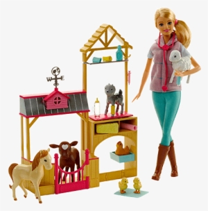 The Free Press Wv - Barbie - Farm Vet Doll & Playset #1758862