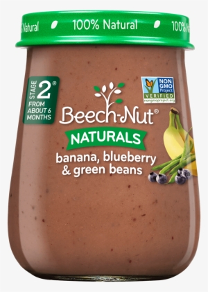 Naturals Banana, Blueberry & Green Beans Jar - Beech-nut Naturals Stage 2 Purees - Sweet Corn & #1758995