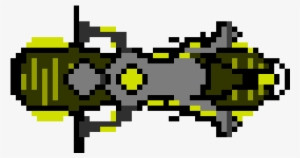 Tron Bike Geel - Tron Bike Pixel Art #1759118