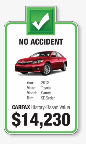 Carfax History-based Value - Car Value #1759190