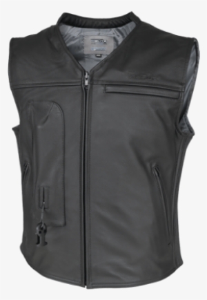 Helite Custom Leather Airbag Vest - Helite Leather Vest #1759507