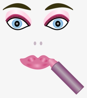 Cosmetics, Beauty Products, Makeup, Eyeshadow, Mascara - Face Of Makeup Png #1759779
