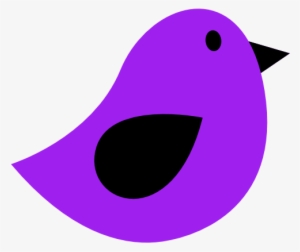 Bird Purple Background Wall Paper Wallpaper - Clip Art #1760299