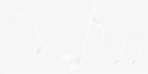 White Musical Notes Png - Sketch #1760788