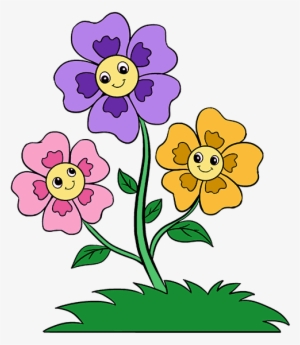 Cartoon Flowers Png - Wishing You A Good Week #1760861