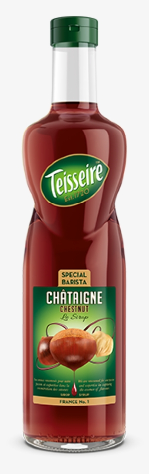 Chestnut Teis Barista Chestnut 70cl Png - Teisseire Caramel Coffee Syrup 1 Litre #1761305