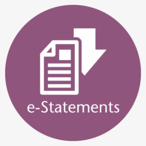 E Statement Purple Circle - Circle #1761518