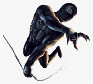 Black Spider Ae851815 - Spider Man Dark Png #1761706