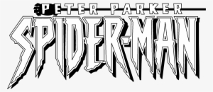 Peter Parker Spider Man Logo Black And White - Peter Parker Spiderman Logo #1761821