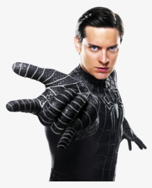 Black Spiderman - Tobey Maguire Black Spiderman Suit #1761842