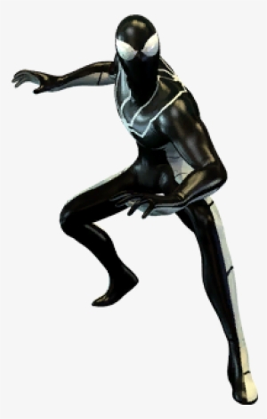 Banner Black And White Stock Image Costume Blackff - Marvel Spider Man Future Foundation #1761919