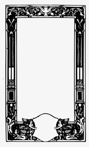 Ornate Border Clipart #1762745