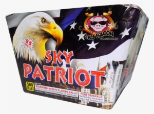 25 Shotsstand Up And Salute As This Cake Carpets The - Patriot Firework #1763059