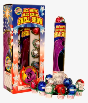 Red, White And Blue Aerial Shell Show - Toy Instrument #1763321
