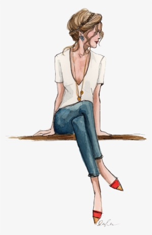 Resultado De Imagen Para Imagen Png Tumblr Hipster - Fashion Sketch #1763500