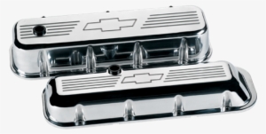 Big Block Chevrolet Bowtie Valve Covers - Billet Specialties 96021 Big Block Valve Covers - Short #1763519
