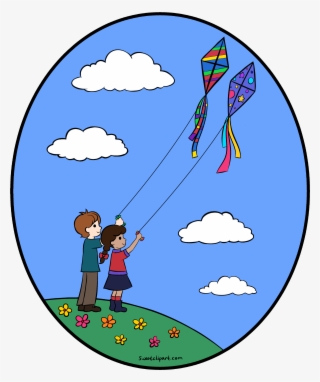 Spring Clipart Kite - Kite Clip Art Free #1763698