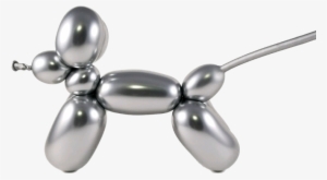Original Chrome Real Latex Balloon Dog - Balloon Dog #1764324