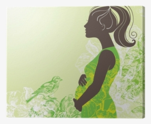 Pregnant Woman Silhouette #1764613