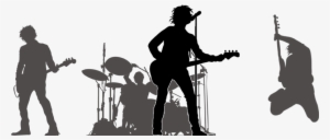 Rock Band Silhouette Png Download - Rock Star Silhouette Png #1764993