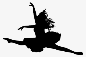 This Free Icons Png Design Of Jumping Ballerina Silhouette #1765140