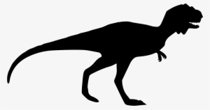 Dinosaur Silhouette Of Majungasaurus - Velociraptor Silhouette #1766032