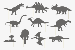 Dinosaurs Vector Shadow - Stegosaurus Silhouette #1766148