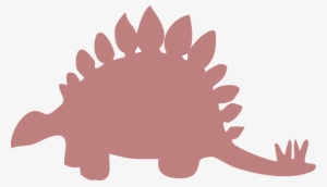 Dinosaurs Vector Stegosaurus - Stegosaurus Silhouette #1766293