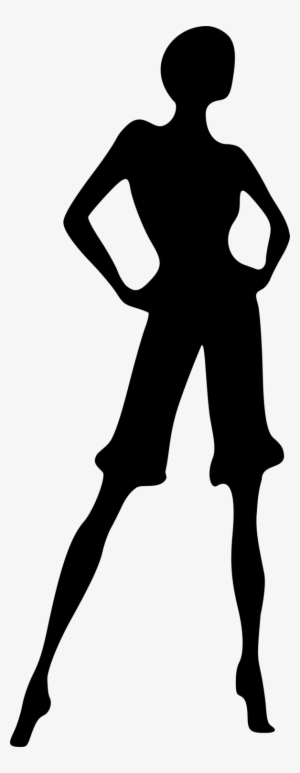 Woman Silhouette - View Distance Dpi Print - Free Transparent PNG ...