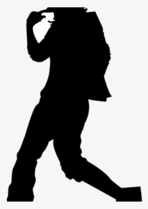 Dancing Silhouette - Hip Hop Dance Vector Png #1766415