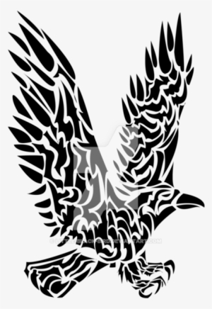 Tribal Eagle By Little Black Bird - Bird #1766425