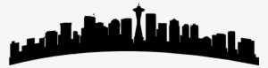 Seattle Skyline Silhouette Free #1767373