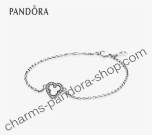 Pandora Disney Mickey Silhouette Cz Silver Bracelet - Pandora 590512cz #1767672