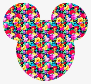 Floral Pattern Minnie,mickey,silhouette Dad Hat #1767900 Floral Pattern Minnie,mickey,silhouette Dad Hat #1767900