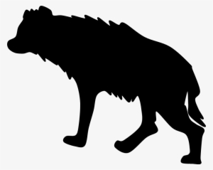 Rat Clipart Silhouette - Hyena Silhouette Png #1768183