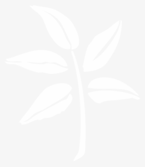 White Leaf Silhouette #1768252